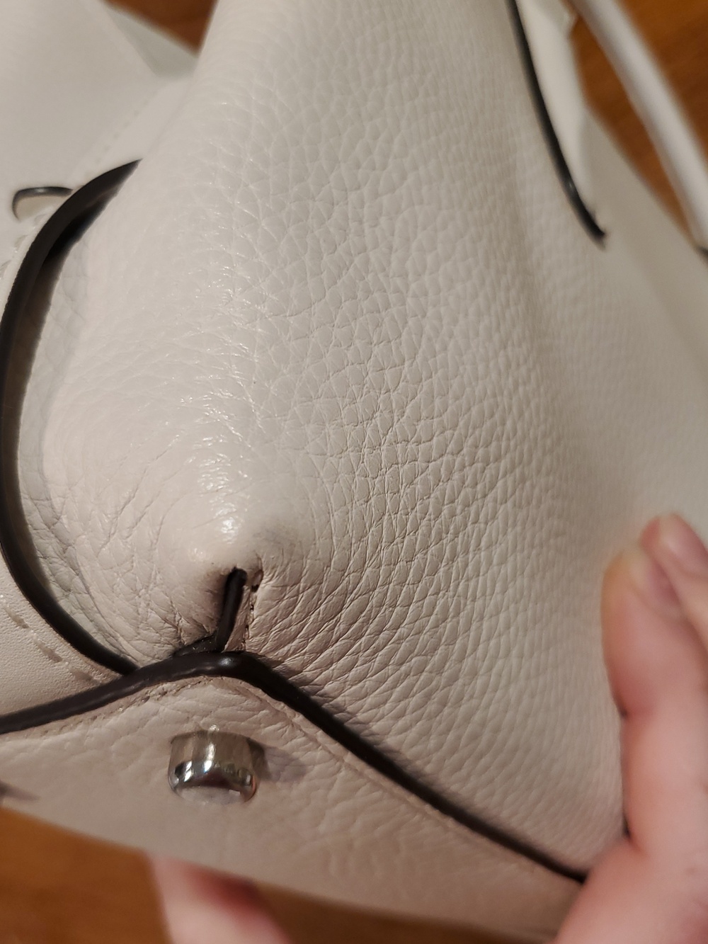 Coach Brooklyn 28 Bag In Chalk White - Picture 10 of 16
